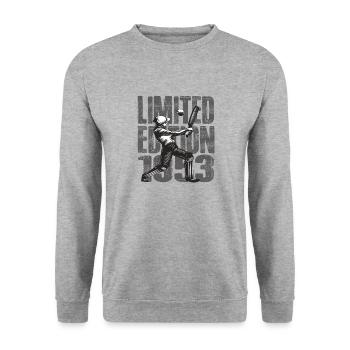 Édition limitée 1953 Édition limitée Cricket - Sweat-shirt Unisexe - gris chiné - Devant - Alina (178cm) & Michal (187cm)