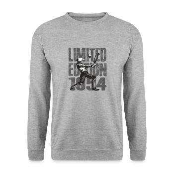 Édition limitée 1954 Édition limitée Cricket - Sweat-shirt Unisexe - gris chiné - Devant - Alina (178cm) & Michal (187cm)