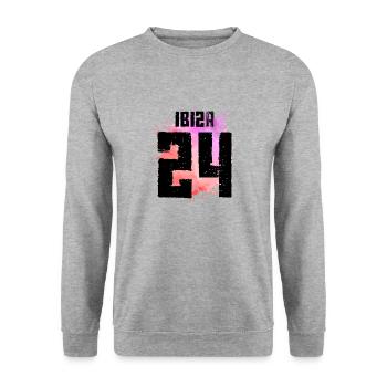 Ibiza 24 Jersey 2024 Multicoloured - Unisex Sweatshirt - salt & pepper - Front - Alina (178cm) & Michal (187cm)