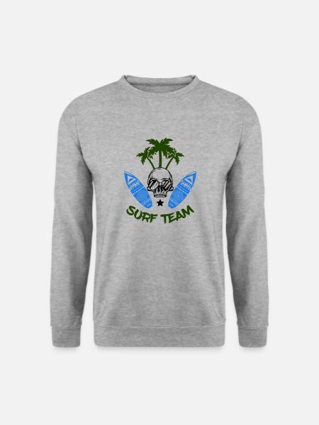 Surf Team - Unisex Sweatshirt - salt & pepper