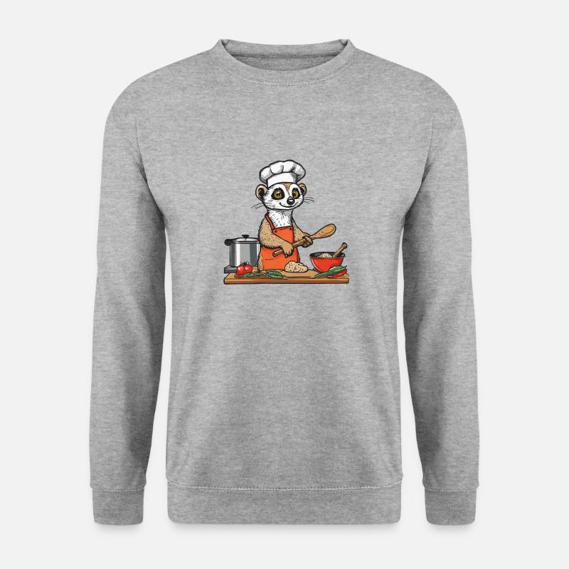 HERDMÄNNCHEN - Unisex Sweatshirt - salt & pepper