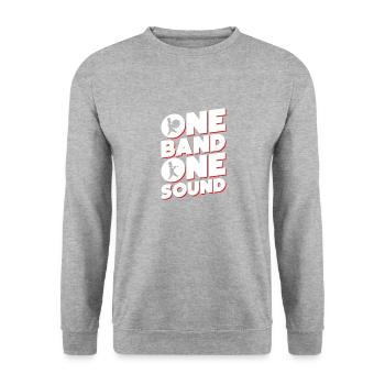Un groupe, un son - Sweat-shirt Unisexe - gris chiné - Devant - Alina (178cm) & Michal (187cm)