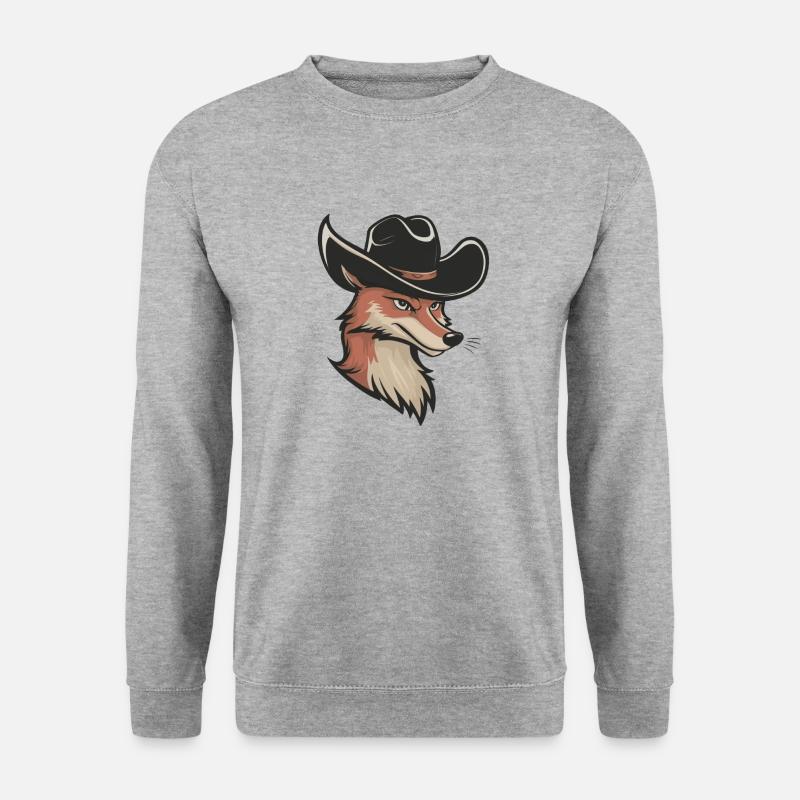 SPEEDY LASSO - Unisex Pullover - Weißgrau meliert