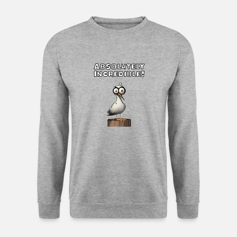 Absolutely Incredible ! - Unisex Sweatshirt - salt & pepper
