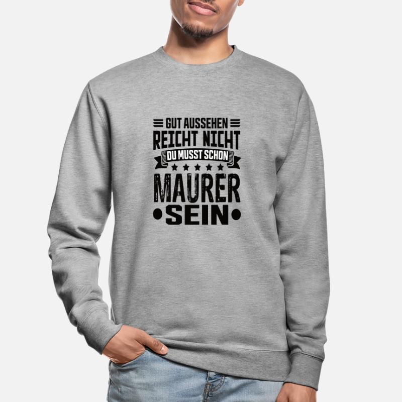 Bricklayer Building Construction Structural Engineer Bricklayer Funny Unisex Sweatshirt
