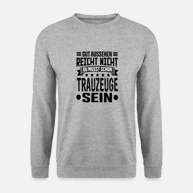 Best man - Unisex Sweatshirt - salt & pepper