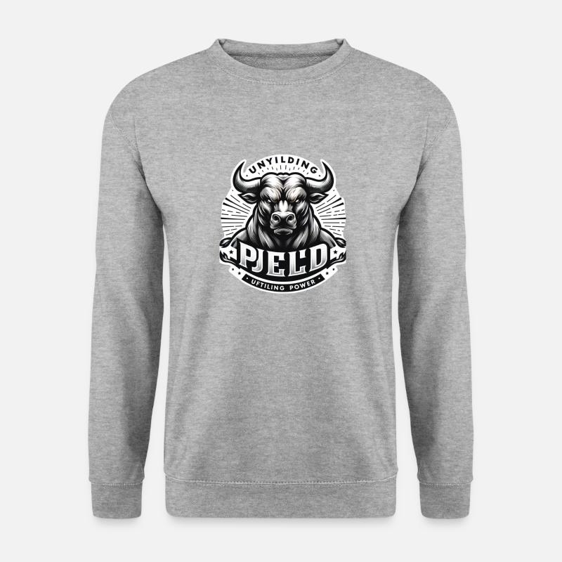 Unyielding Pjeld - Unisex Pullover - Weißgrau meliert