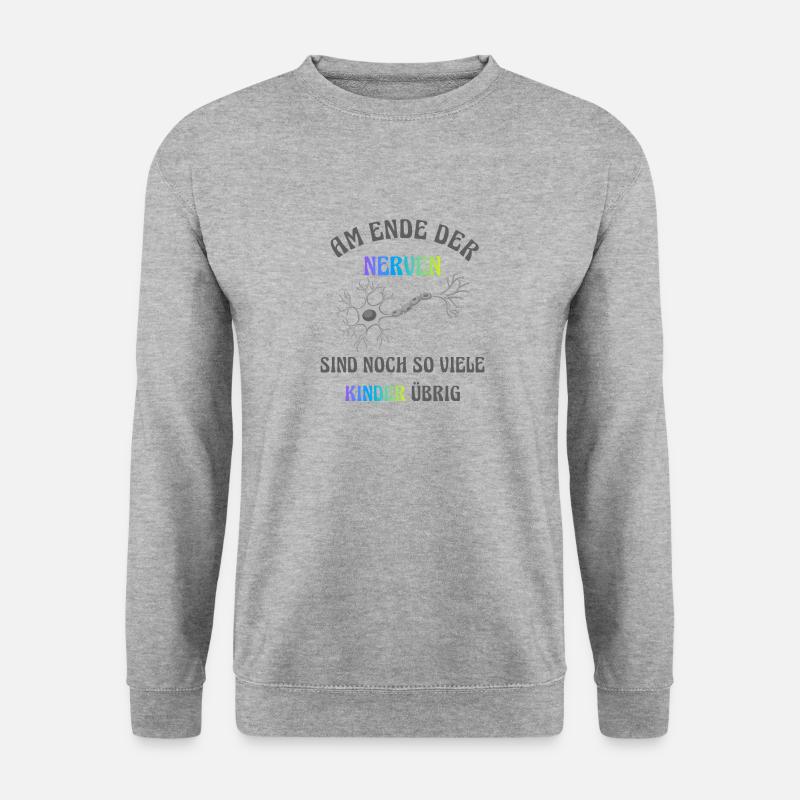 À bout de nerfs - Sweat-shirt Unisexe - gris chiné