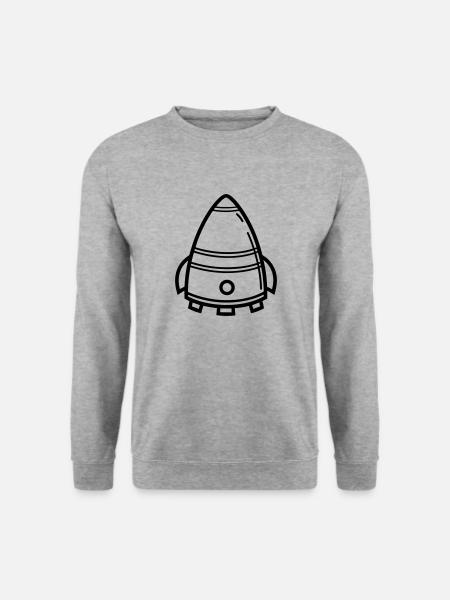 flying saucer - Unisex Sweatshirt - salt & pepper