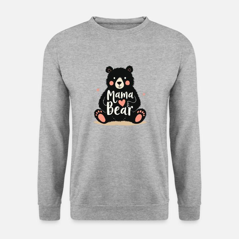 MAMA BEAR - Unisex Sweatshirt - salt & pepper