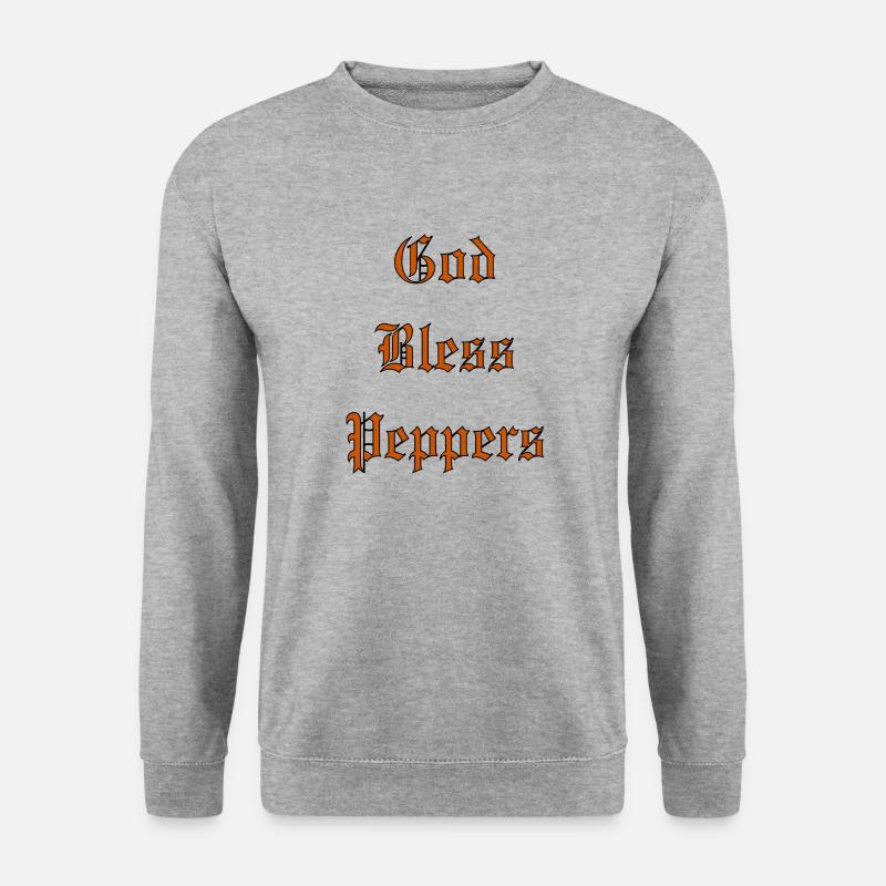 GodBlessPeppers - Unisex Sweatshirt - salt & pepper