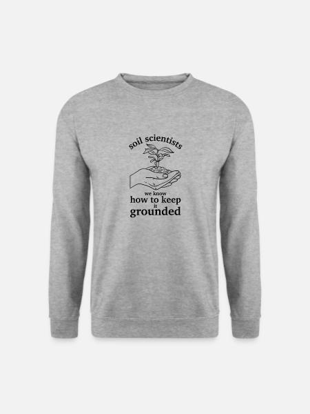 Pédologie pédologue - Sweat-shirt Unisexe - gris chiné