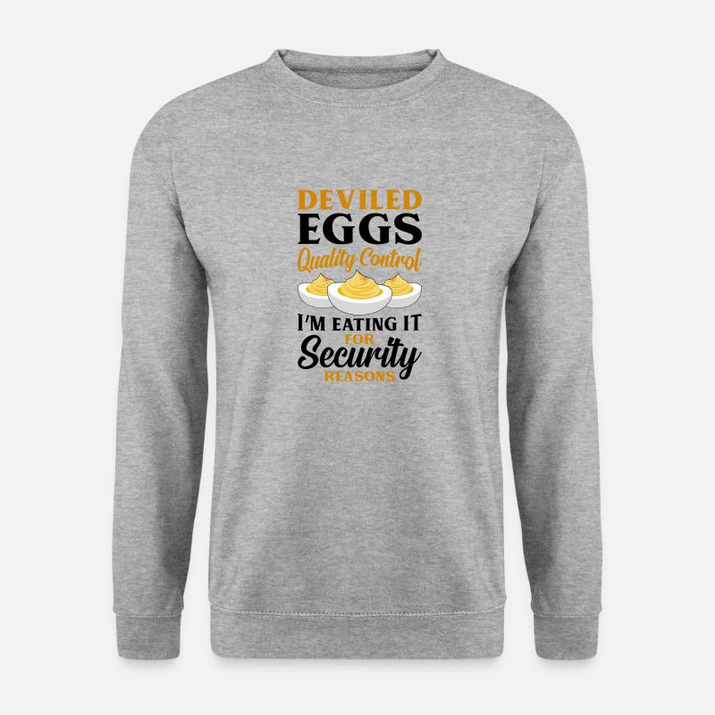 Devil's Egg Spell - Unisex Sweatshirt - salt & pepper