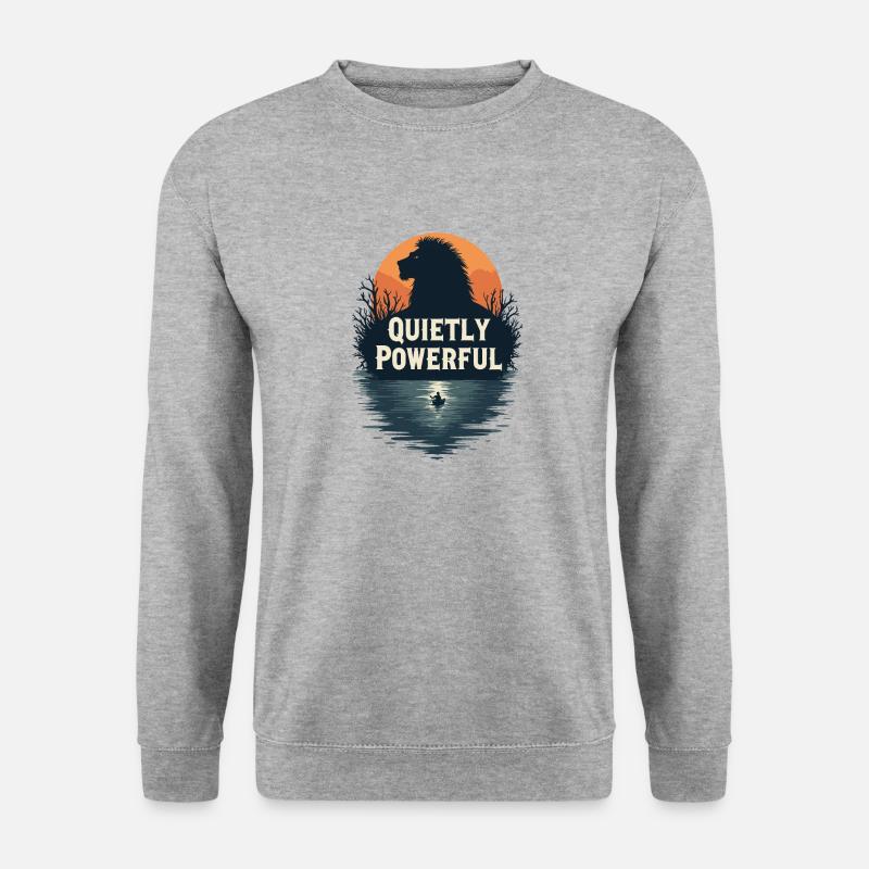 INTROVERT - Unisex Sweatshirt - salt & pepper