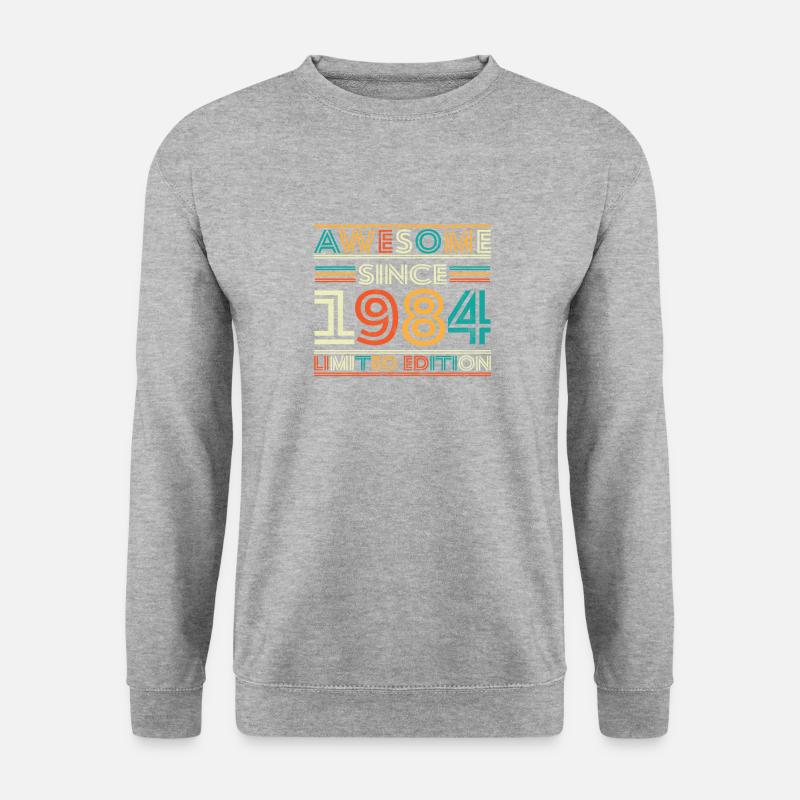 Impressive since 1984 - Unisex Sweatshirt - salt & pepper