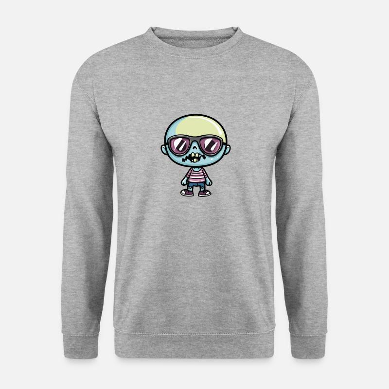 Zombie Halloween Cool - Unisex Sweatshirt - salt & pepper