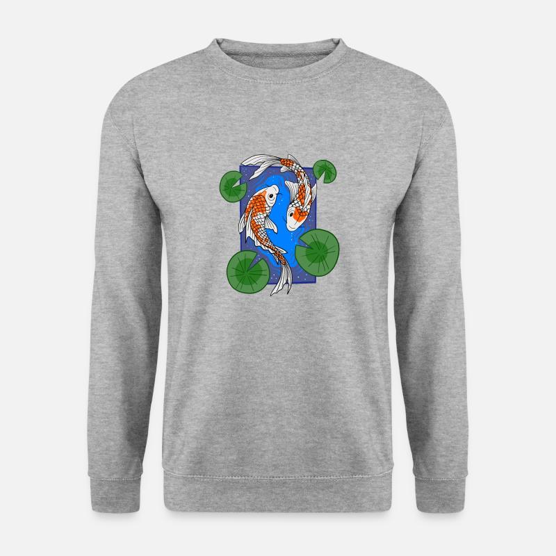 Koi Fish - Unisex Sweatshirt - salt & pepper