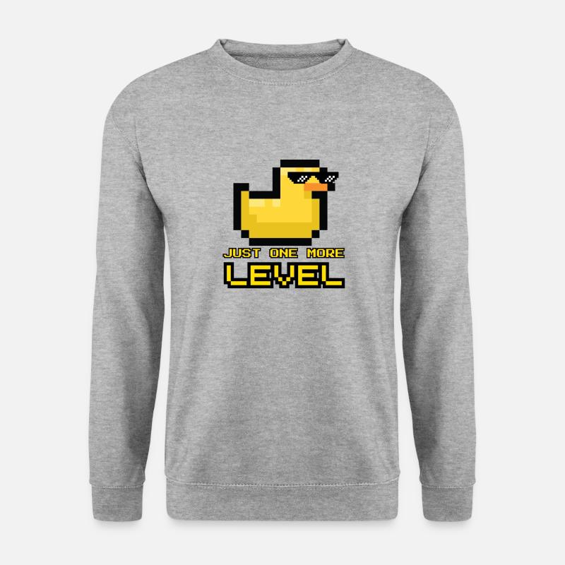 JUSTE UN NIVEAU DE PLUS - Sweat-shirt Unisexe - gris chiné