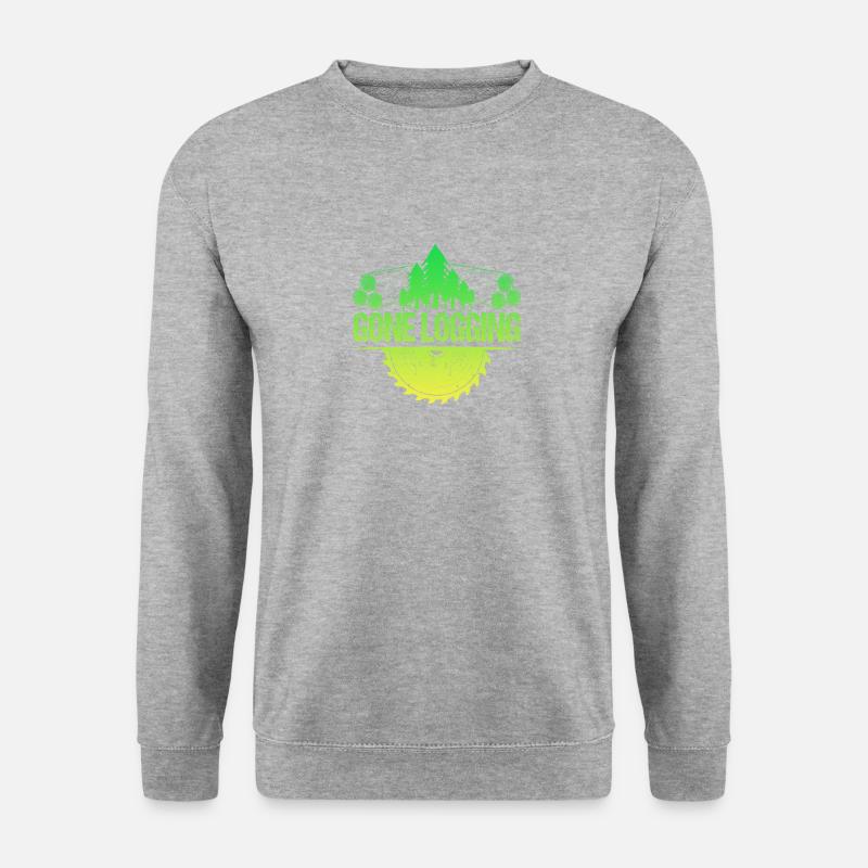 Gone Logging - Unisex Sweatshirt - salt & pepper