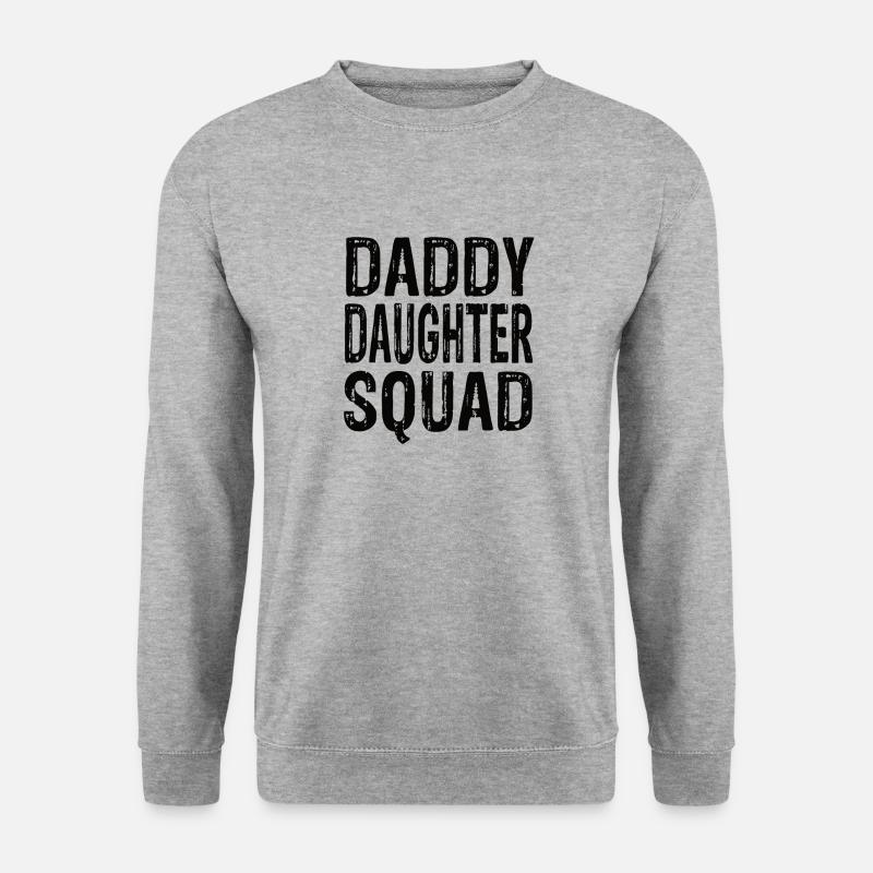 Daddy Daughter Squad - Unisex Sweatshirt - salt & pepper