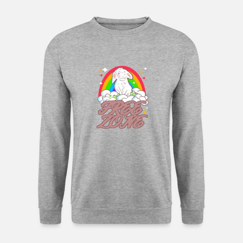 No Easter free zone - Unisex Sweatshirt - salt & pepper