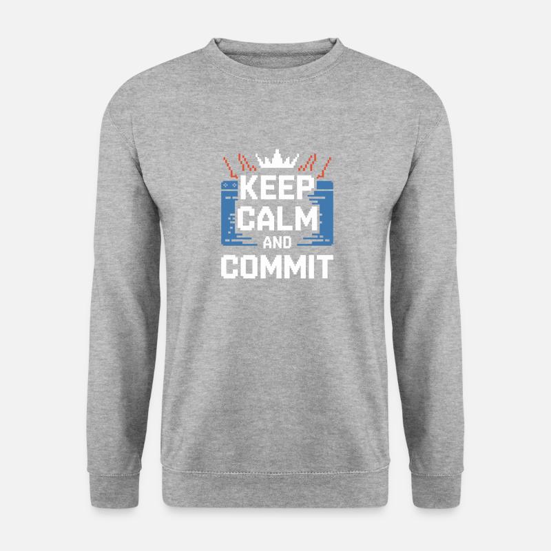 Coding Ninja Programmer Debugging Master - Unisex Sweatshirt - salt & pepper