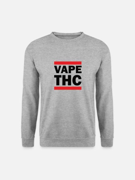 Vape THC - Unisex Sweatshirt - salt & pepper