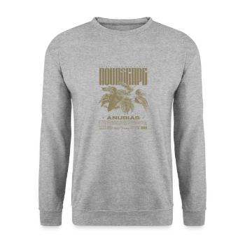 Aquascaping Anubias Aquatic Plant Fish Keeper - Unisex Sweatshirt - salt & pepper - Front - Alina (178cm) & Michal (187cm)
