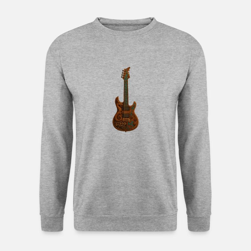 Guitar - Unisex Sweatshirt - salt & pepper