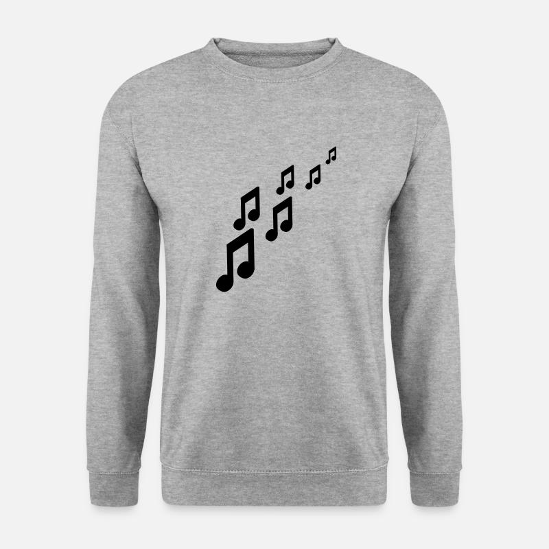 Note - Sweat-shirt Unisexe - gris chiné