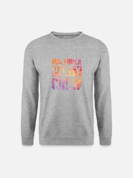 Mallorca Party Crew - Sweat-shirt Unisexe - gris chiné