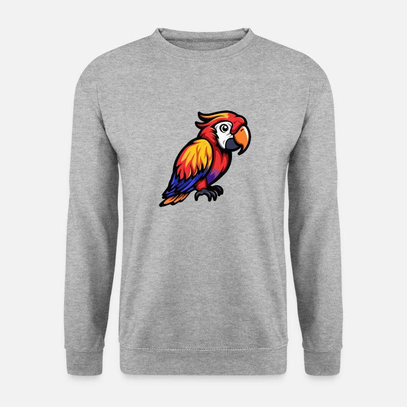 Papagai Comic - Unisex Sweatshirt - salt & pepper