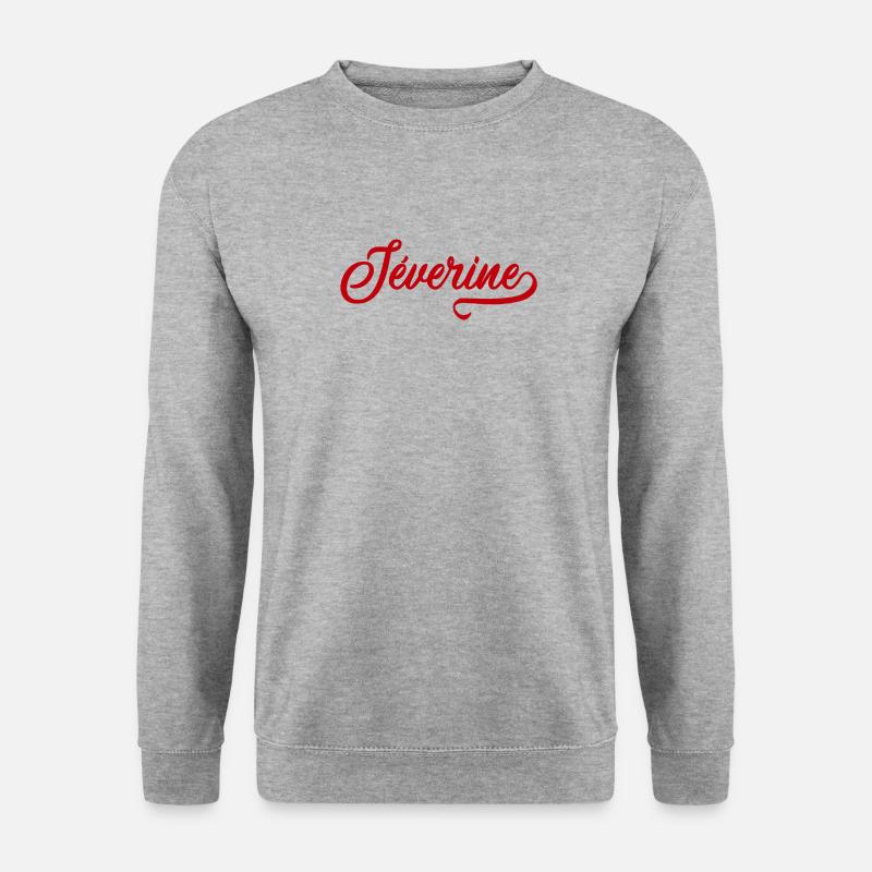 Séverine - First name - Unisex Sweatshirt - salt & pepper