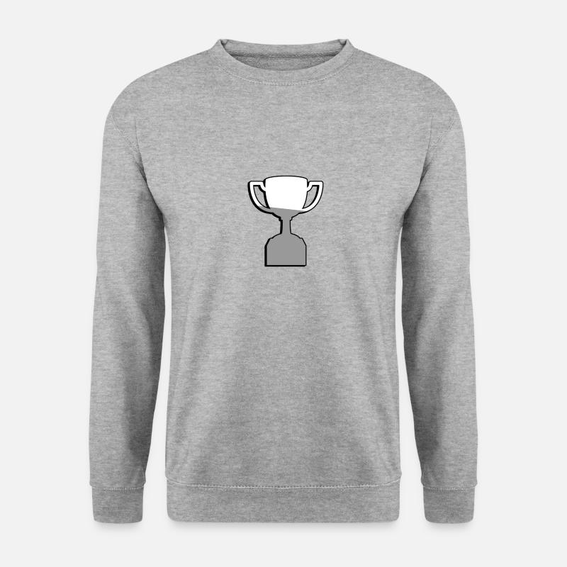 Trophy - Illustration - Unisex Sweatshirt - salt & pepper