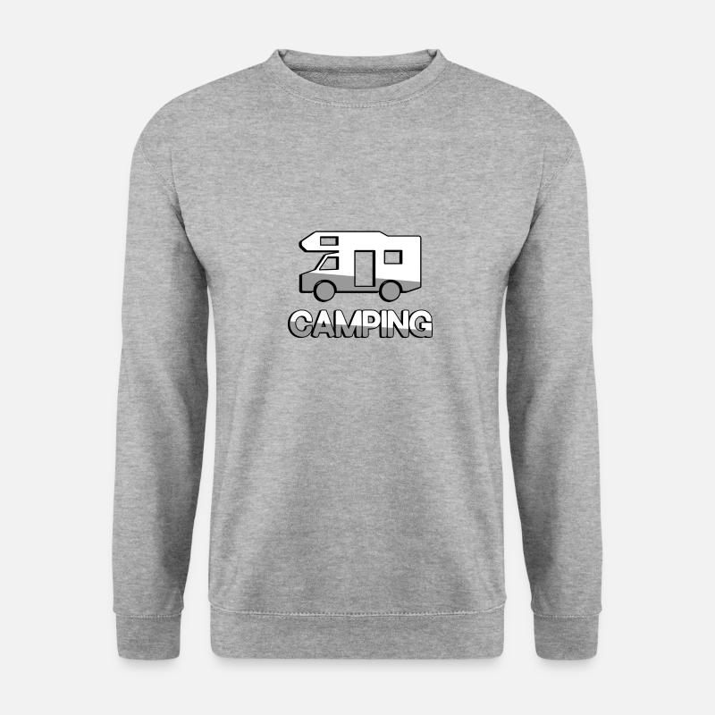 CAMPING + Caravan - Camping - Unisex Sweatshirt - salt & pepper