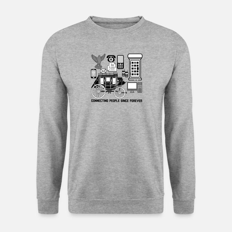 Connecting People Since Forever - Unisex Sweatshirt - salt & pepper