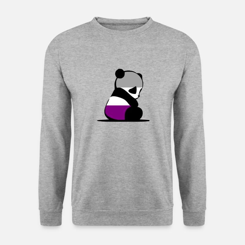 Panda ACE - Sweat-shirt Unisexe - gris chiné