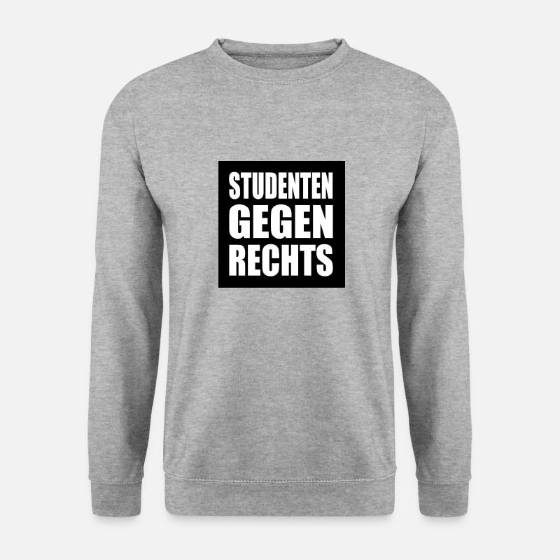 Students against the right - Unisex Sweatshirt - salt & pepper