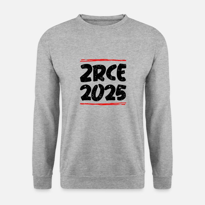 Zrce 2025 Spruch - Unisex Pullover - Weißgrau meliert