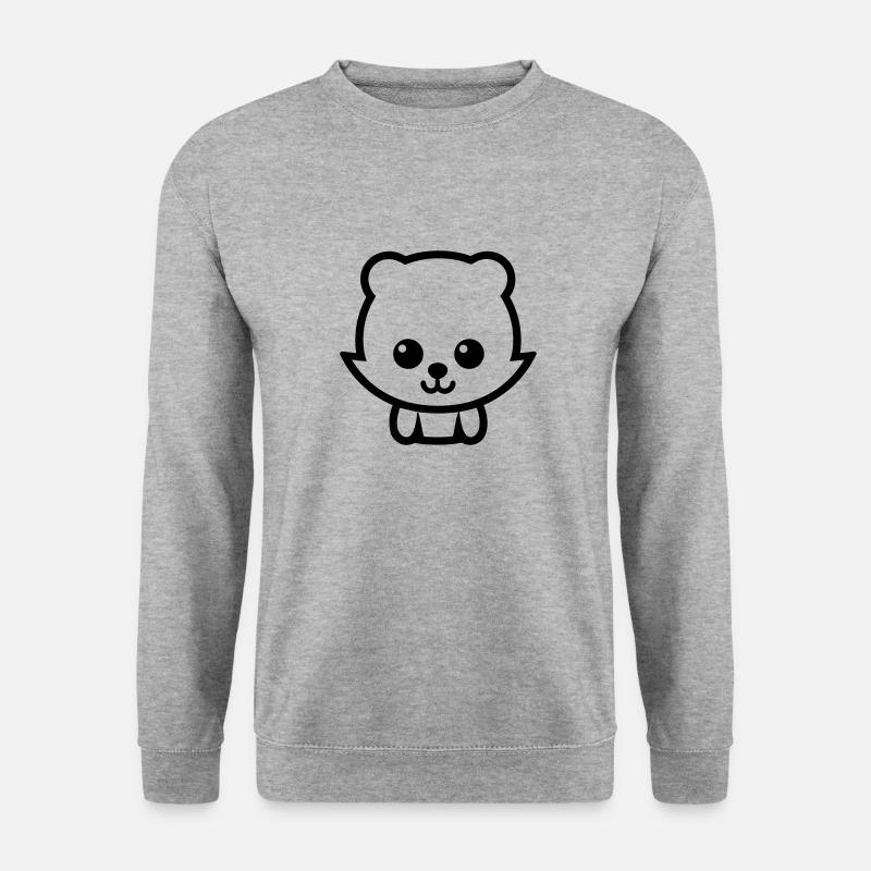 Fox - Unisex Sweatshirt - salt & pepper