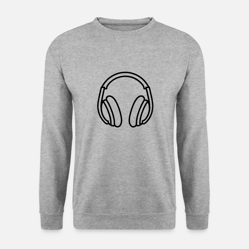 Gaming headset - Unisex Sweatshirt - salt & pepper