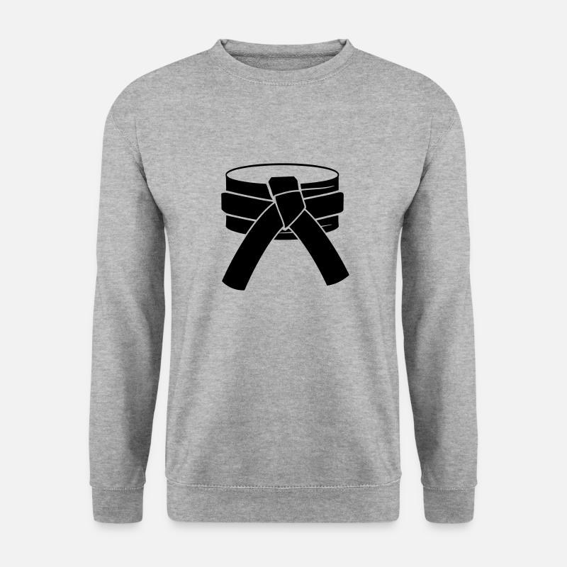 belt - Unisex Sweatshirt - salt & pepper