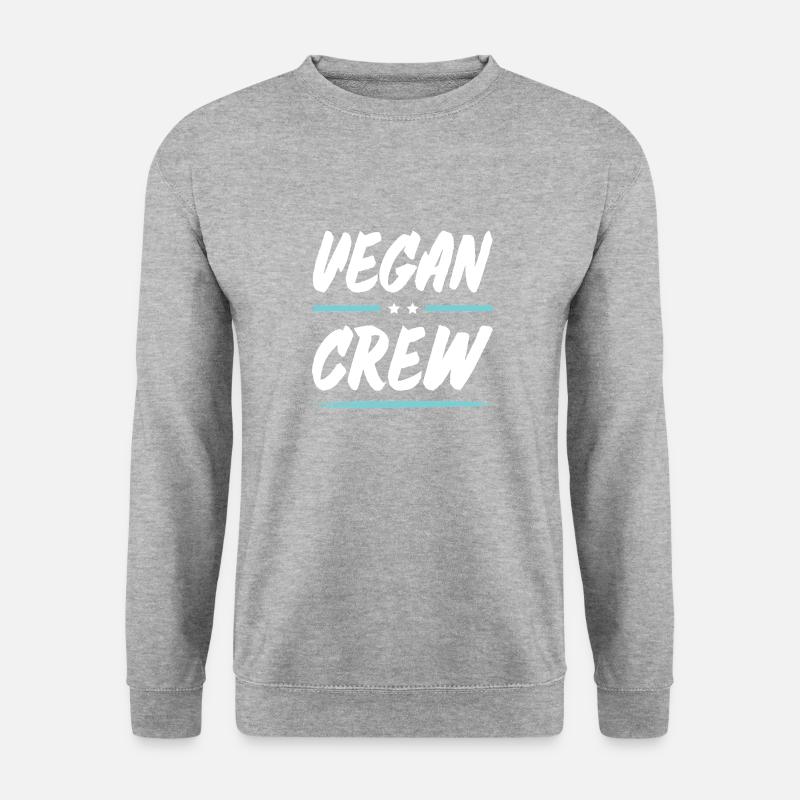 Vegan Crew - Unisex Sweatshirt - salt & pepper