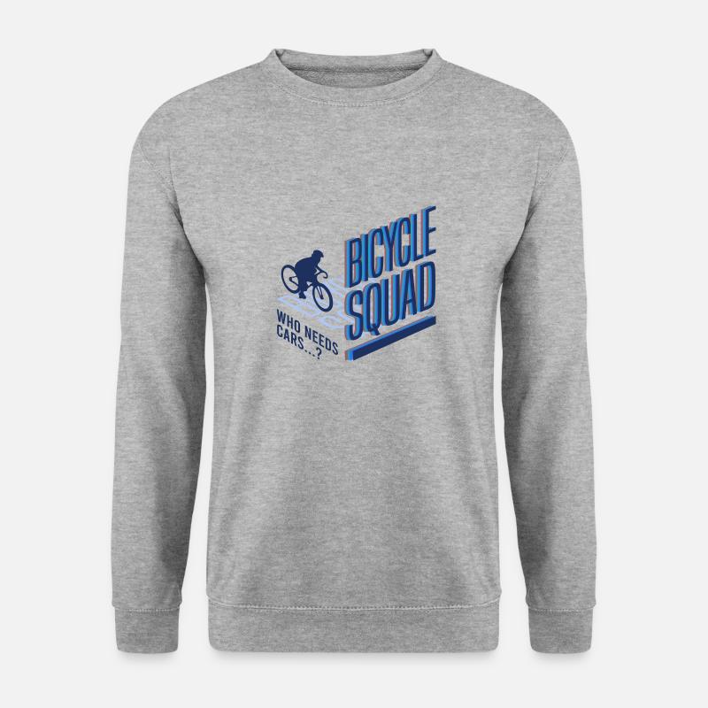 Bicycle Cardio Mobility Sustainable Cycling - Unisex Sweatshirt - salt & pepper