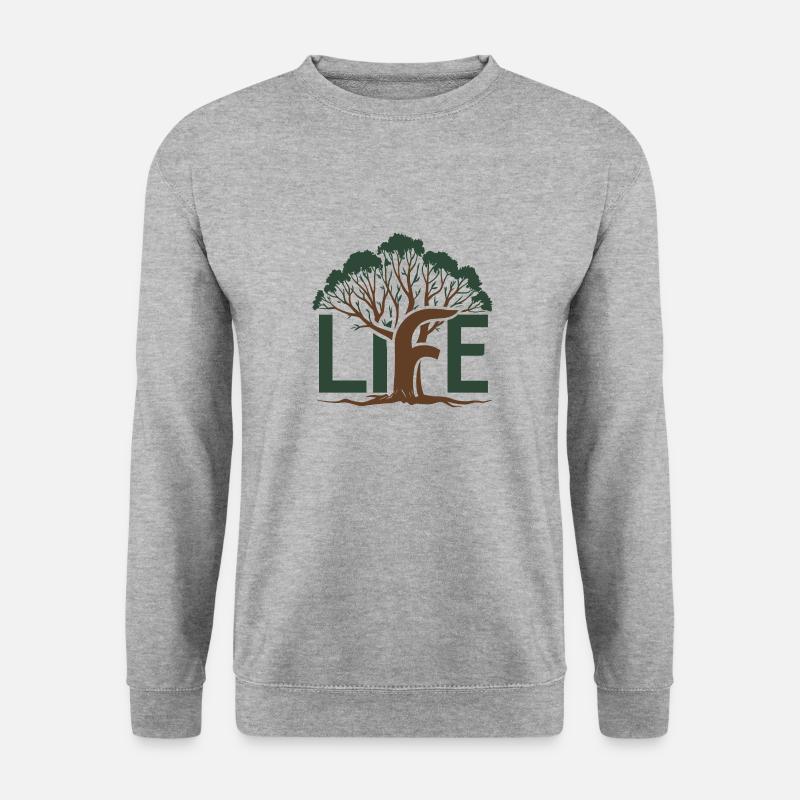 Life Tree - Unisex Sweatshirt - salt & pepper