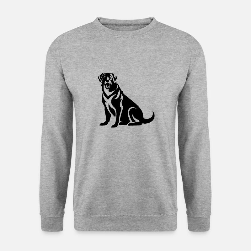 Kangal Hund - Unisex Pullover - Weißgrau meliert