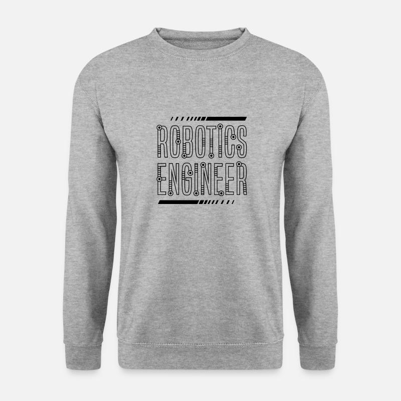 Robotics Engineer Mechanic Engineering Robots - Unisex Sweatshirt - salt & pepper