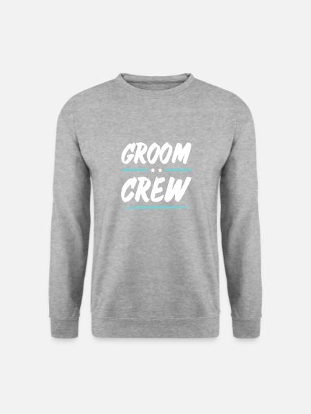 Groom Crew - Unisex Sweatshirt - salt & pepper