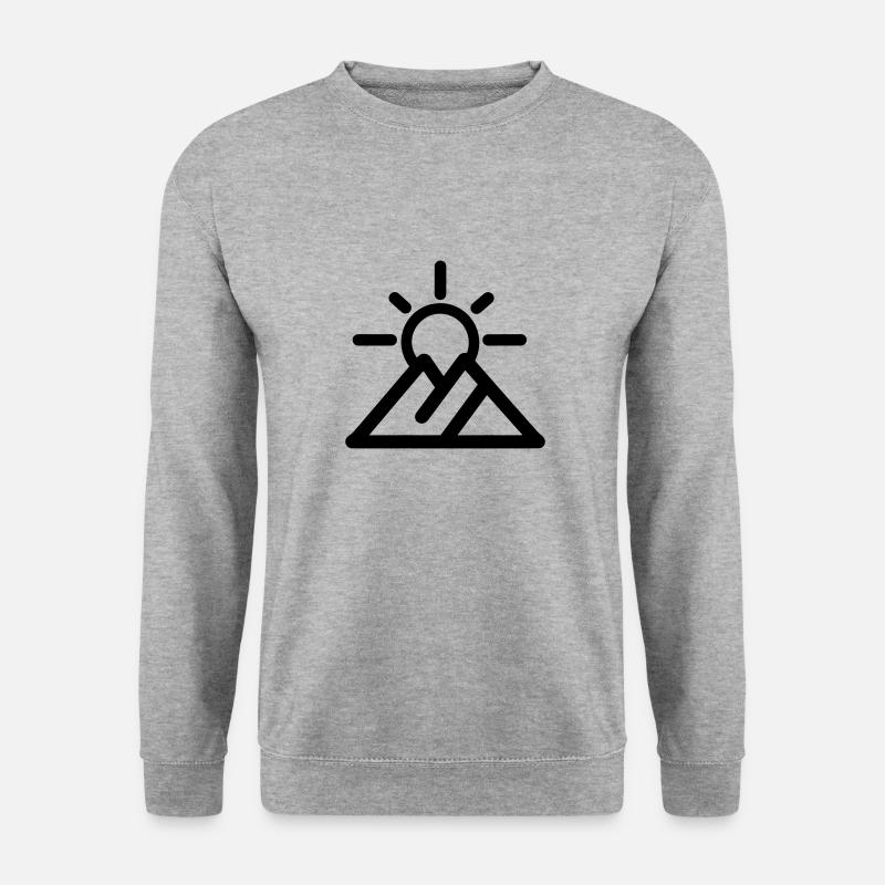 Mountain - Unisex Sweatshirt - salt & pepper
