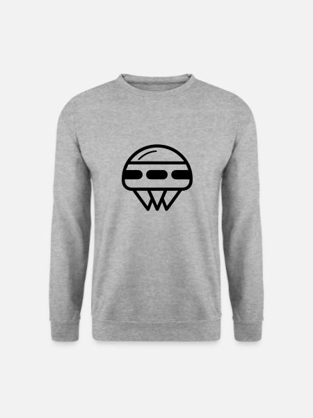 flying saucer - Unisex Sweatshirt - salt & pepper